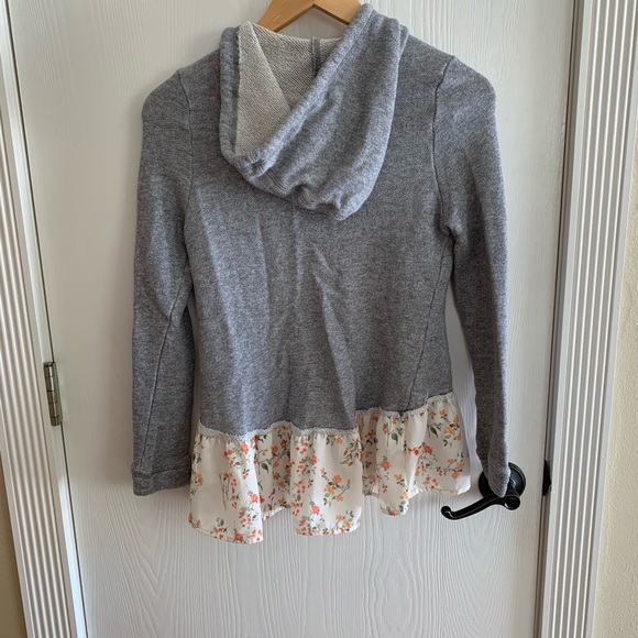 Hint Of Mint Zip Up Hoodie Size Small - Picture 2 of 4